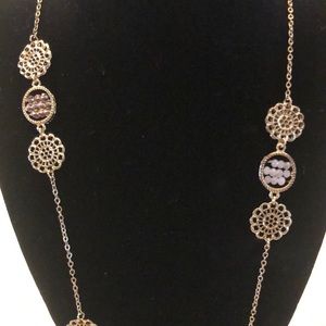 Ann Taylor Goldtone Necklace